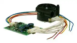 TF037F-2000-P: Fan Blower, DC Brushless Motor, 24 VDC, DC, 34.3 mm