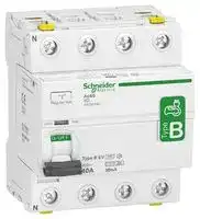 A9Z51440: Circuit Breaker, Acti 9 iID Series, 400 V, 40 A, 4 Pole