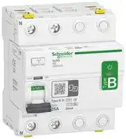 A9Z61225: Circuit Breaker, Acti 9 iID Series, 230 V, 25 A, 2 Pole