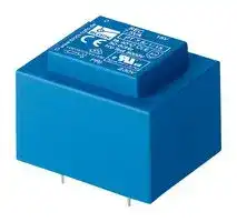 PT 7.5/2/12 — PCB Transformer, EI 48 x 16.8, Encapsulated Safety Isolating, 230V, 2 x 12V, 7.5 VA, 50Hz / 60Hz
