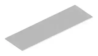 SK 198 1000 AL: Heat Sink, 0.5 K/W, 300 mm, 15 mm, 1 mm