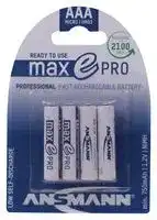 1311-0011: Rechargeable Battery, 1.2 V, Nickel Metal Hydride, 800 mAh, AAA
