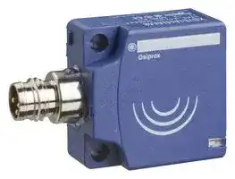 XS7E1A1DAM8: Inductive Proximity Sensor, Flat, OsiSense XS, 10 mm, Normally Open, 12 to 24 Vdc, M8 Connector