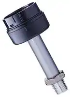 910752900: Tube Base, Aluminium, with Screw, 100mm, Auer Signal Modul-Perfect 70 Series Signal Towers