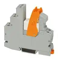 2903343: Power Relay, DPDT, 230 VAC, 50 mA, RIFLINE complete Series, DIN Rail