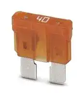 2908357: Fuse, Industrial / Power, 40 A, 32 V, 19mm x 5mm x 18.8mm, 0.74" x 0.19" x 0.74"