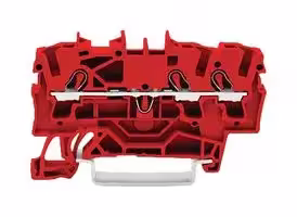 2002-1303: DIN Rail Mount Terminal Block, 3 Ways, 22 AWG, 12 AWG, 2.5 mm², Clamp, 24 A