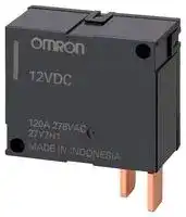G9TB-K1ATW-E DC12: Power Relay, SPST-NO, 12 VDC, 120 A, G9TB Series, Bracket, Latching Dual Coil
