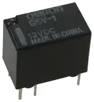 G5V-1-DC12: Signal Relay, 12 VDC, SPDT, 1 A, G5V-1 Series, Through Hole, Non Latching