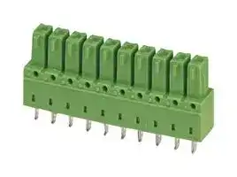 1875425: Terminal Block, Socket, 3.81 mm, 2 Ways, 8 A, 300 V, Through Hole Vertical