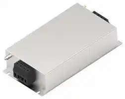 20KEVD10AFPW: Power Line Filter, Industrial, 440 VAC, 20 A, Three Phase, 2 Stage, Chassis Mount