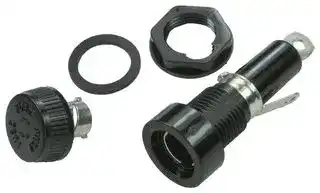 MCHKP-RH: FUSE HOLDER, 6.3 X 32MM, PANEL MOUNT