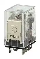 LY2I4N  DC24: Power Relay, Bi-power, DPDT, 24 VDC, 10 A, LY Series, Socket