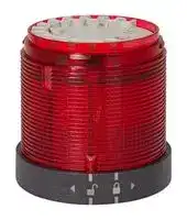 46-580.1E22: Illumination Element, 46 Series Signal Light Tower, Red, Panel Mount, Plastic, 240 VAC, IP44