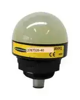 K50LGRYPQ: Indicator, LED, EZ-LIGHT, Steady, Green/Red/Yellow, 30 V, IP67, IP69K, 50mm Dia, 38mm External Depth