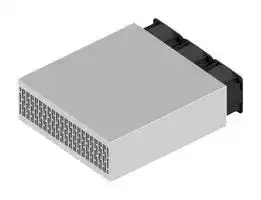 LA 30 200 24: Fan / Force Cooled Heat Sink, 24 VDC, 0.034 K/W, 65 mm, 190 mm, 200 mm, 82 m³/h, 62 dBA