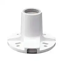 SZP-001W: Pole Bracket, Circular, Multi-Pitch, LR Series LED Signal Tower, Indoor, IP20, Aluminium, Off White