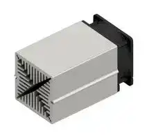 LAM 7 K 100 12: Fan / Force Cooled Heat Sink, 12VDC, 0.15 K/W, 70 mm, 70 mm, 100 mm, 82 m³/h, 47.4 dBA