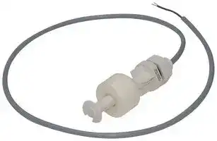 LS02-1B66-PP-500W: Float Switch, LS02 Series, Vertical, SPST-NC, Polypropylene, 10 W, 200 Vdc
