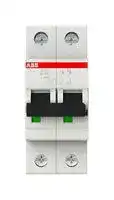 2CDS252001R0101: Thermal Magnetic Circuit Breaker, System Pro M Compact S200, 10 A, 2 Pole, 277 VAC, DIN Rail