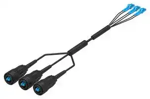 1-2835697-0: Fibre Optic Cable, Singlemode, 9µm / 125µm, LC Duplex-LC Duplex, 10 m