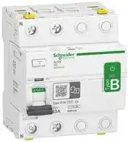 A9Z64263: Circuit Breaker, Acti 9 iID Series, 230 V, 63 A, 2 Pole