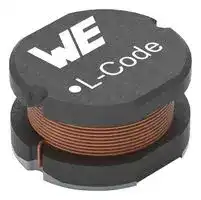 744776118: Power Inductor (SMD), 18 µH, 2.36 A, Unshielded, 2.43 A, WE-PD2 Series