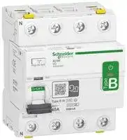 A9Z66440: Circuit Breaker, Acti 9 iID Series, 400 V, 40 A, 4 Pole