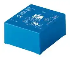 FL10/15: PCB Transformer, UI 39 x 8, Encapsulated Safety Isolating, 2 x 115V, 2 x 15V, 10 VA, 50Hz / 60Hz