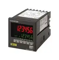 H7BX-A: Preset Counter, 6-Digit, 13.5 mm, 100 VAC to 240 VAC