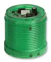DIS5222: Module, Stacker, LED, Green, Continuous, Flashing, 24VDC, 50mm Dia., 56mm Ext. Height