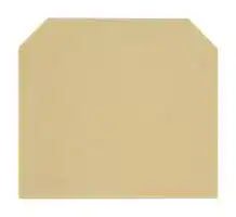 9502630000 — END PLATE, TERMINAL BLOCK, WHITE
