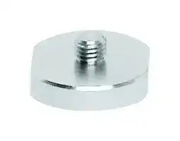 SF8 MOUNTING PAD: Cementing Pad, Accelerometer Mount, 1/4-28 Integral Stud, 1" Dia, 21.5 g