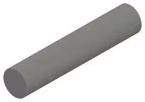 2452640-1: EMI Shielding Gasket, Silicone, 1mm Dia, 10m Length, 1201 NA ECE Extruded Cord Series