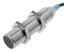 E2A-M18LS08-WP-B1 5M: Inductive Proximity Sensor, Cylindrical, 8 mm, M18, PNP / SPST-NO, PVC Pre-Wired