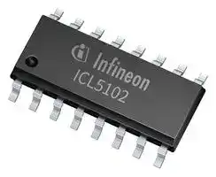 ICL5102XUMA2: LED DRIVER, HALF BRIDGE, 1.3MHZ, SOIC-16