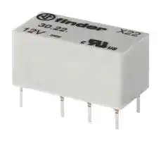 30.22.7.005.0020: Signal Relay, 5 VDC, DPDT, 2 A, 30 Series, Through Hole, DC Sensitive