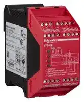 XPSCM1144: Safety Relay, 24 VDC, DPST-NO, Preventa XPSCM Series, DIN Rail, 1.5 A, Screw