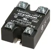 10PCV2425: Solid State Relay, SPST-NO, 25 A, 240 Vrms, Panel Mount, Screw, Proportional Output