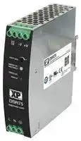 DSR75PS48 — AC/DC DIN Rail Power Supply (PSU), ITE, 1 Output, 75 W, 48 VDC, 1.6 A