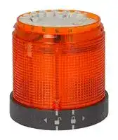 46-580.1F22: Illumination Element, 46 Series Signal Light Tower, Orange, Panel Mount, Plastic, 240 VAC, IP44