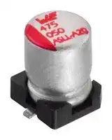 865060742001: SMD Aluminium Electrolytic Capacitor, Radial Can - SMD, 4.7 µF, 63 V, 2000 hours @ 105°C, Polar