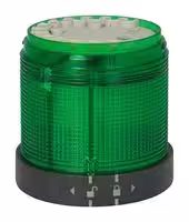 46-580.1H22: Illumination Element, 46 Series Signal Light Tower, Green, Panel Mount, Plastic, 240 VAC, IP44