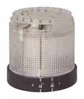 46-580.1K22: Illumination Element, 46 Series Signal Light Tower, Panel Mount, Plastic, 240 VAC, IP44