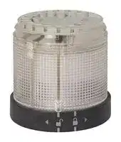 46-580.1K22: Illumination Element, 46 Series Signal Light Tower, Panel Mount, Plastic, 240 VAC, IP44