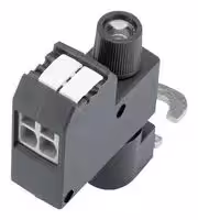 855-8006: Power Tap, Fuse, 2 A, 400 VAC, M5 Screw Mount, 855 Series