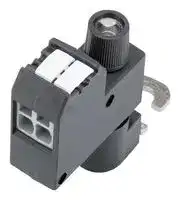 855-8006: Power Tap, Fuse, 2 A, 400 VAC, M5 Screw Mount, 855 Series
