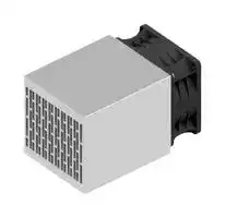 LA 31 100 12: Fan / Force Cooled Heat Sink, 12 VDC, 0.057 K/W, 85 mm, 85 mm, 100 mm, 222 m³/h, 71 dBA