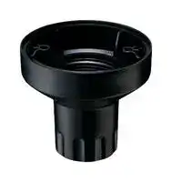 SZP-092D: Pole Bracket, Upper, NE-A/NE-IL Series Signal Beacon, Polycarbonate, Off Dark Grey, 1/2" NPT