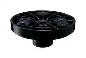 SZP-101: Pole Bracket, Circular, Upper, 100mm SKH/SF10/SL10 Beacon, IP65/IP20, Polycarbonate